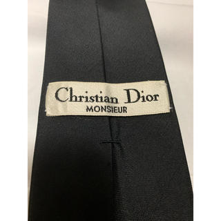 クリスチャンディオール(Christian Dior)のChristian Dior ネクタイ 黒(ネクタイ)