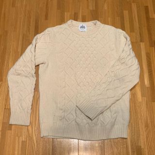 ユナイテッドアローズ(UNITED ARROWS)のユナイテッドアローズ　ニットセーター　メンズM  ウール100%(ニット/セーター)