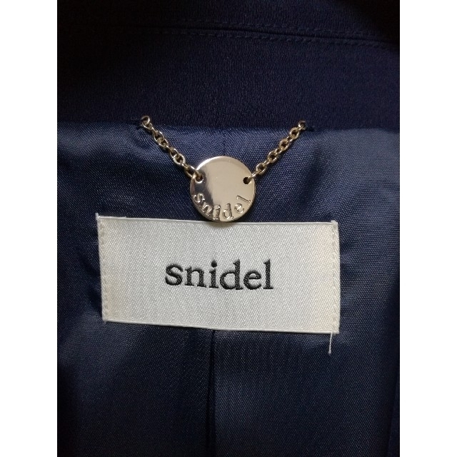 SNIDEL(スナイデル)の【値下げ！】snidel チェスターコート ネイビー レディースのジャケット/アウター(チェスターコート)の商品写真