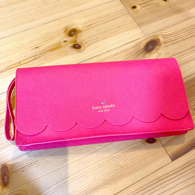 kate spade new york(ケイトスペードニューヨーク)の♡KATE SPADE♡かわいぃクラッチバッグ　結婚式にも レディースのバッグ(クラッチバッグ)の商品写真