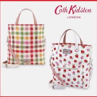 キャスキッドソン(Cath Kidston)のキャスキッドソン ストロベリー トート 新品未使用(トートバッグ)