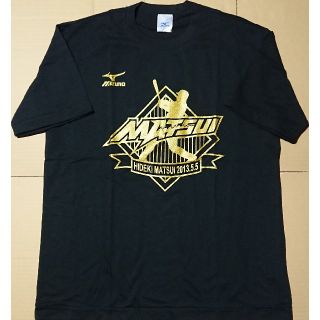 ミズノ(MIZUNO)の★限定品★ 松井秀喜選手 引退記念ロゴTシャツ  送料込み(記念品/関連グッズ)