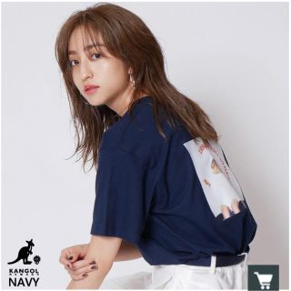 カンゴール(KANGOL)のカンゴール 堀田茜コラボ Tシャツ(Tシャツ(半袖/袖なし))