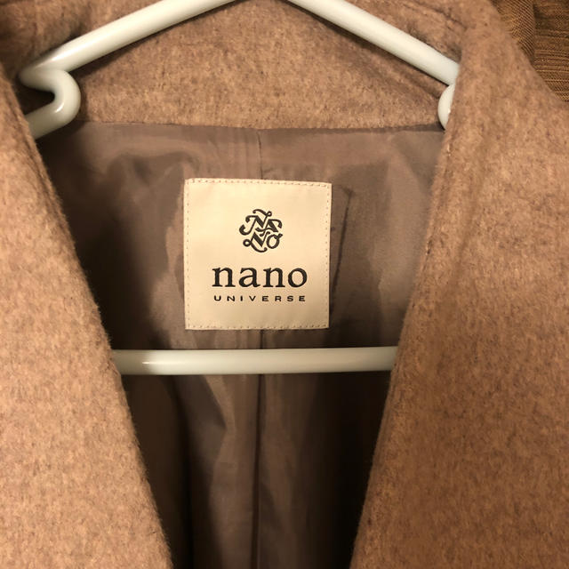 nano・universe(ナノユニバース)のナノユニバース　コート　未使用品 レディースのジャケット/アウター(ロングコート)の商品写真