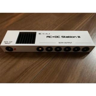 【 値下】CAJエフェクター用パワーサプライC/DC STATION ver.3(エフェクター)