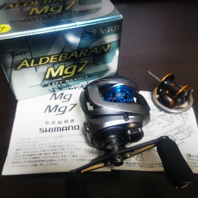 SHIMANO(シマノ)の09アルデバランMG7カスタム スポーツ/アウトドアのフィッシング(リール)の商品写真