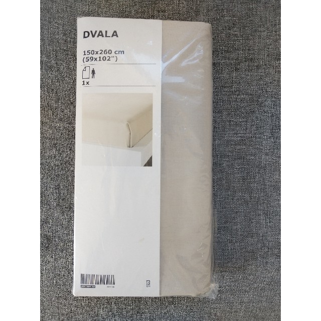 IKEA(イケア)のIKEA DVALA シーツ インテリア/住まい/日用品の寝具(シーツ/カバー)の商品写真