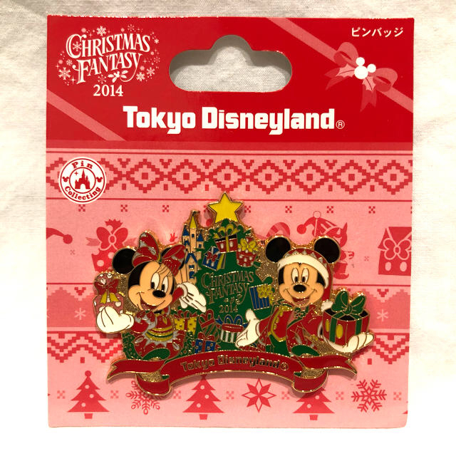 Disney 新品 東京ディズニーランド クリスマス 14 ピンバッチ ミッキー ミニーの通販 By れいちぇる S Shop ディズニーならラクマ