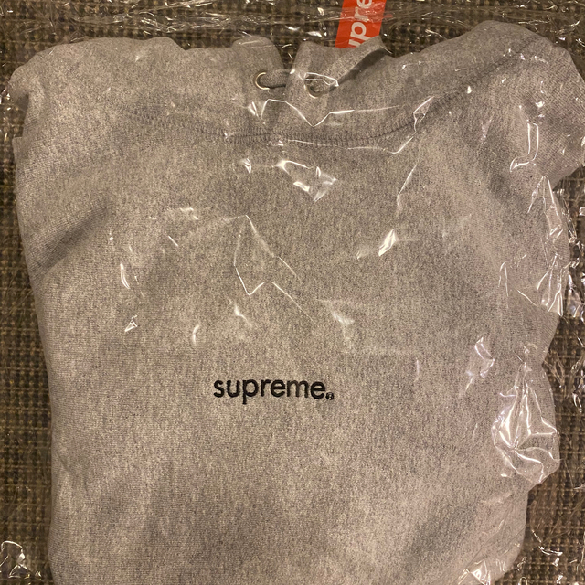 Supreme Trademark Hooded Sweatshirt  グレー