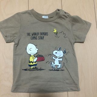 スヌーピー　半袖　Tシャツ　90cm(Tシャツ/カットソー)