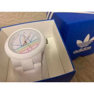 アディダス(adidas)の【新品】adidas 腕時計 ホワイト(腕時計)