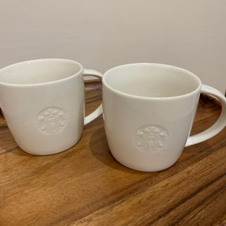 スターバックスコーヒー(Starbucks Coffee)のスターバックス　サイレンロゴマグカップ 2個(マグカップ)