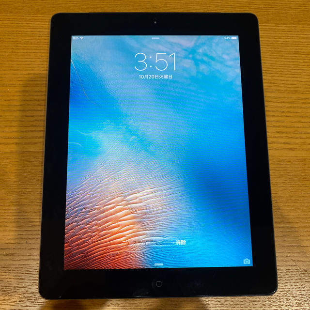 Apple(アップル)の〔中古〕Apple(アップル) iPad 2 64GB  スマホ/家電/カメラのPC/タブレット(タブレット)の商品写真