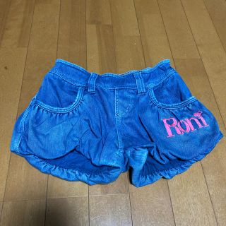 ロニィ(RONI)のロニィ　デニムショートパンツ　MLサイズ(パンツ/スパッツ)