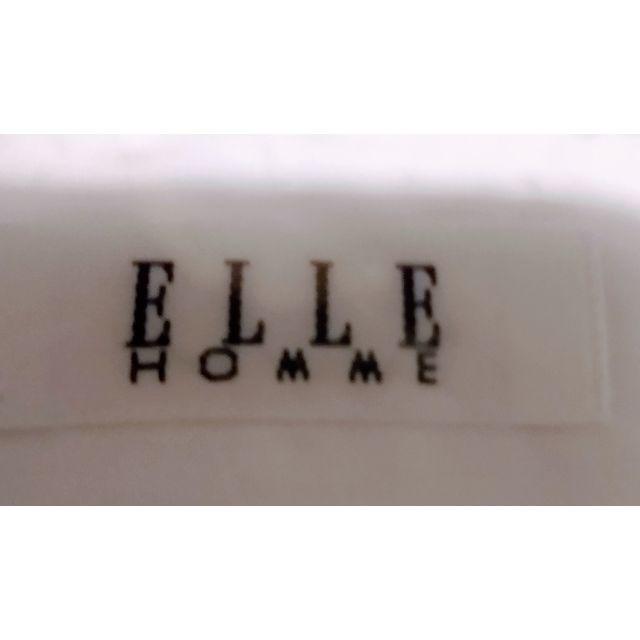 ELLE(エル)の##お値下げ##  メンズ ELLE 　長袖　ワイシャツ　白　未使用 メンズのトップス(シャツ)の商品写真