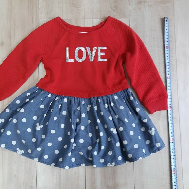 babyGAP(ベビーギャップ)のRさま専用ワンピース100 キッズ/ベビー/マタニティのキッズ服女の子用(90cm~)(ワンピース)の商品写真