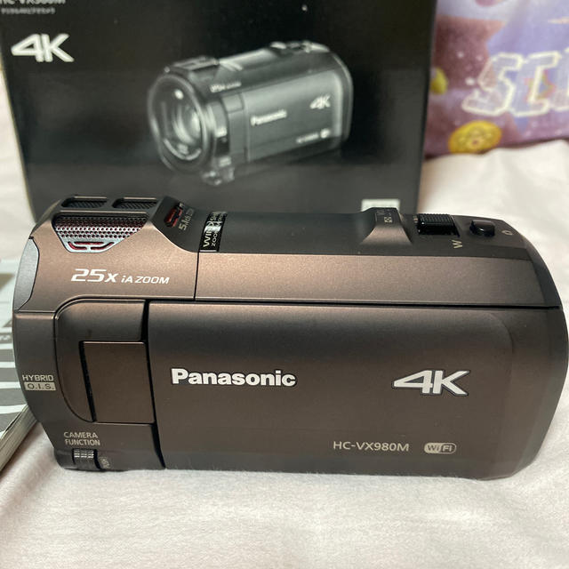 Panasonic HC-VX980M 4kビデオカメラ