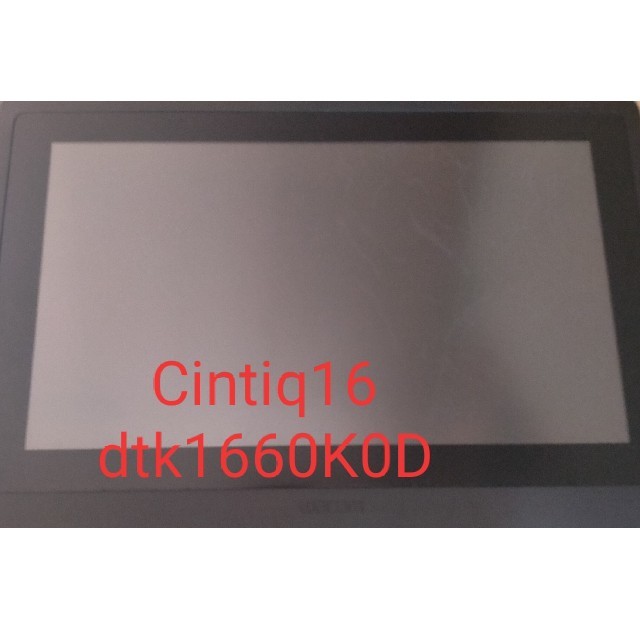 Wacom(ワコム)のCintiq 16 DTK1660K 2019年製 WACOM  スマホ/家電/カメラのPC/タブレット(PC周辺機器)の商品写真