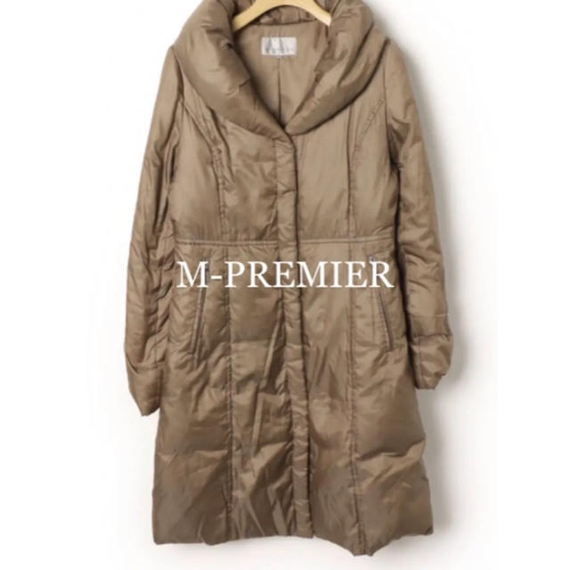 M-premier(エムプルミエ)のM-PREMIER ダウンロング丈コート レディースのジャケット/アウター(ダウンコート)の商品写真