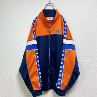 Kappa - 希少 古着 90's カッパ ジャージ L ネイビー オレンジ マルチ ...