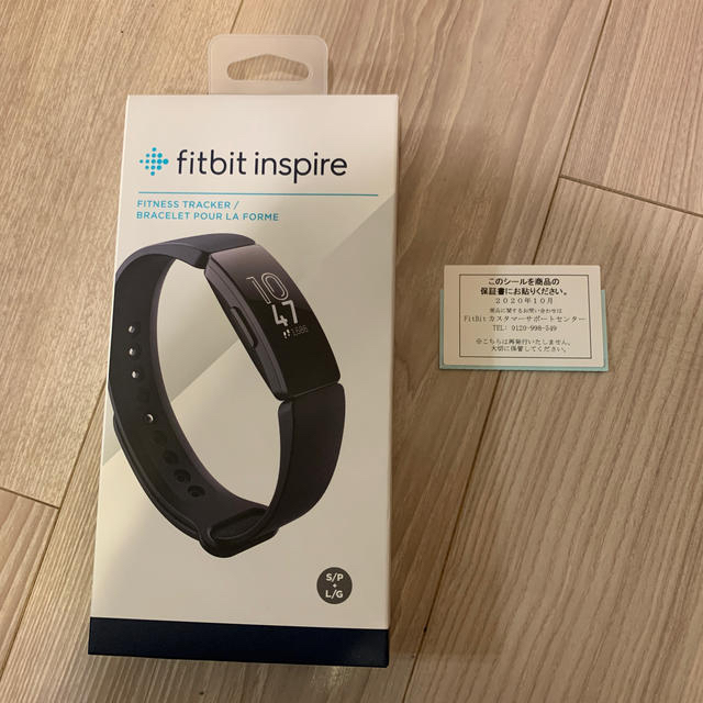 fitbit inspire ブラック　新品未開封