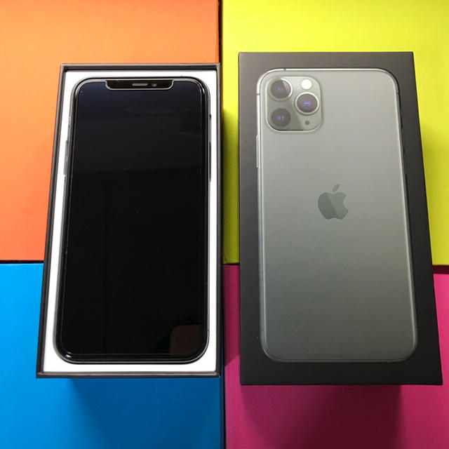 Apple - iPhone 11 pro 64GB SIMフリー ミッドナイトグリーン