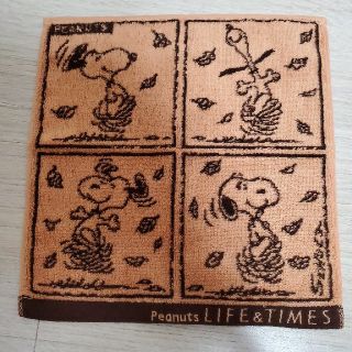 ピーナッツ(PEANUTS)のLIFE&TIMES　ミニタオル(ハンカチ)