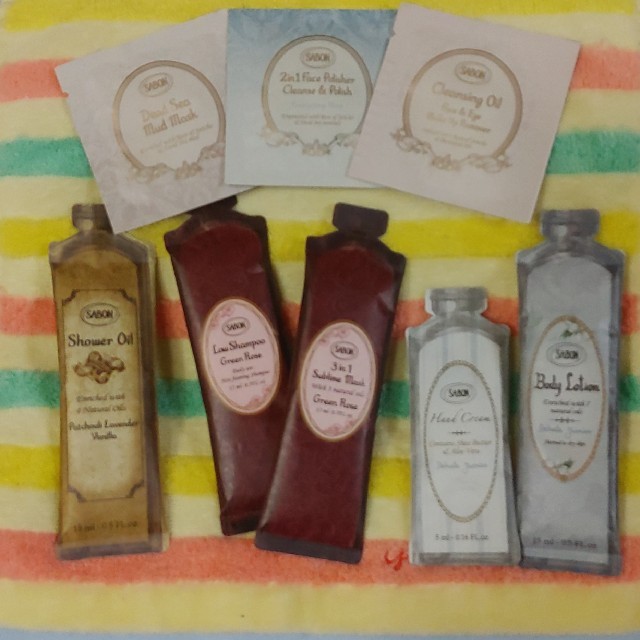 SABON　サンプル コスメ/美容のキット/セット(サンプル/トライアルキット)の商品写真