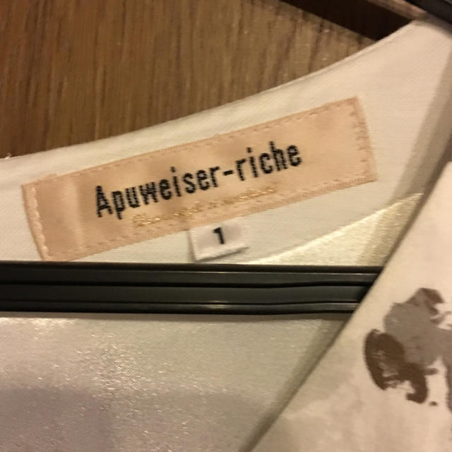 Apuweiser-riche(アプワイザーリッシェ)のアプワイザー去年購入ワンピース レディースのワンピース(ひざ丈ワンピース)の商品写真