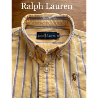 ポロラルフローレン(POLO RALPH LAUREN)の専用☆【ラルフローレン】イエローストライプシャツ　サイズ90(ブラウス)