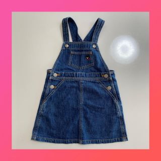 ミキハウス(mikihouse)のベビー服　キッズ服　100  スカート　サロペット　デニム　女の子(スカート)