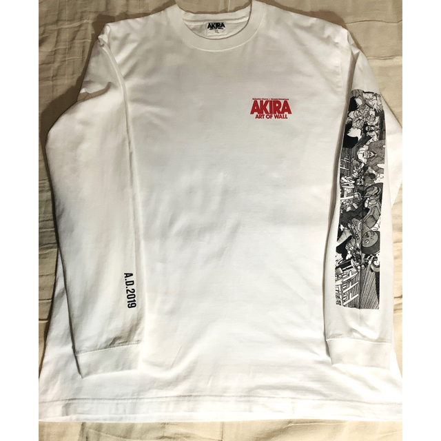 軽く畳んで発送致しますアキラ　AKIRA ロングTシャツ AKIRA ART OF WALL