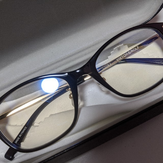 VIKTOR&ROLF☆メガネ☆新品未使用☆付属品完備☆定価30,800円