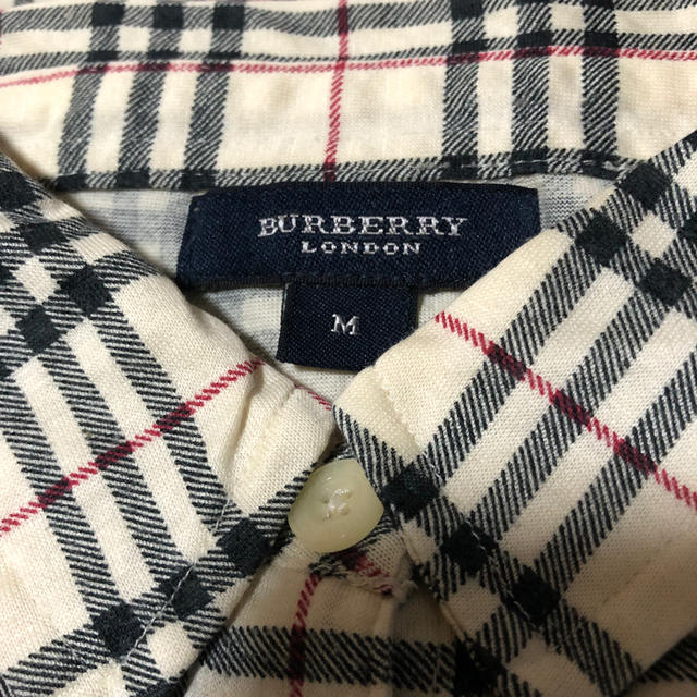 BURBERRY(バーバリー)のバーバリー USサイズ ノバチェック ヘンリー 長袖 カットソー キッズ/ベビー/マタニティのキッズ服男の子用(90cm~)(Tシャツ/カットソー)の商品写真