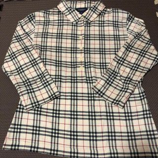 バーバリー(BURBERRY)のバーバリー USサイズ ノバチェック ヘンリー 長袖 カットソー(Tシャツ/カットソー)