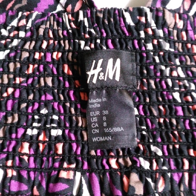 H&M(エイチアンドエム)のH＆M コットンワンピース レディースのワンピース(ひざ丈ワンピース)の商品写真