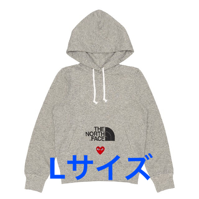 XL PLAY コムデギャルソン x The North Face パーカー