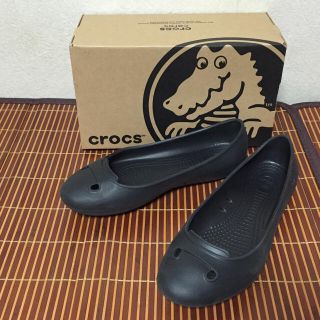 クロックス(crocs)のクロックス フラットw6(バレエシューズ)