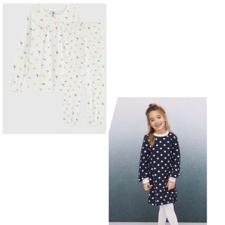 プチバトー(PETIT BATEAU)の専用　プチバトー　新品タグ付きワンピース　6ans/116cm(ワンピース)