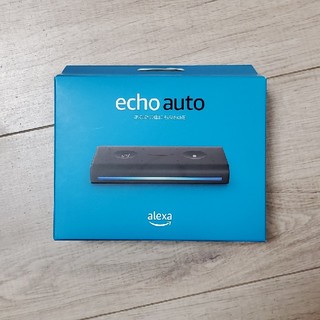 エコー(ECHO)の【一度のみ使用】Amazon echo Auto(アマゾン エコー オート)(スピーカー)