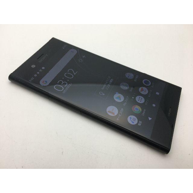 SONY - SIMフリー au XPERIA XZ1 SOV36 ブラック◆美品◆358
