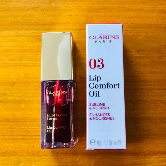 CLARINS(クラランス)の新品未使用品 クラランス コンフォート リップオイル 03 レッドベリー 7mL コスメ/美容のコスメ/美容 その他(その他)の商品写真