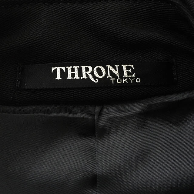 Santa Monica(サンタモニカ)の特価 90’sVintage THRONE TOKYO BLK トレンチコート メンズのジャケット/アウター(トレンチコート)の商品写真