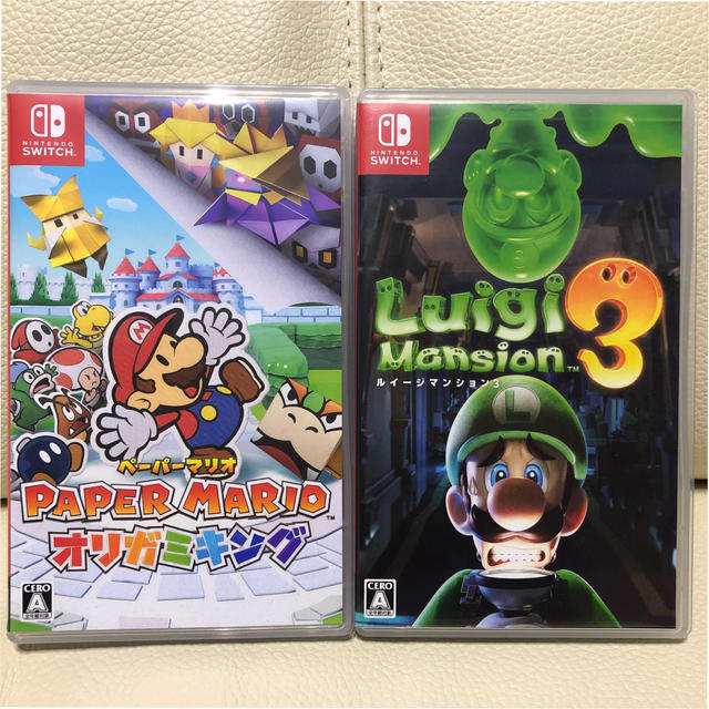 Nintendo Switch - ペーパーマリオ オリガミキングとルイージ