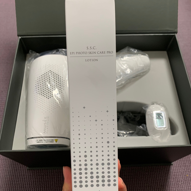 ミュゼ  美顔器 脱毛器 EPI PHOTO SKIN CARE PRO脱毛器