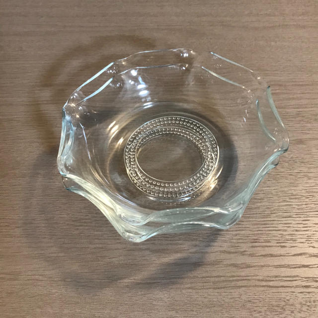 ガラス皿　大皿　深皿ガラス　皿　鉢　ガラスボール　2枚