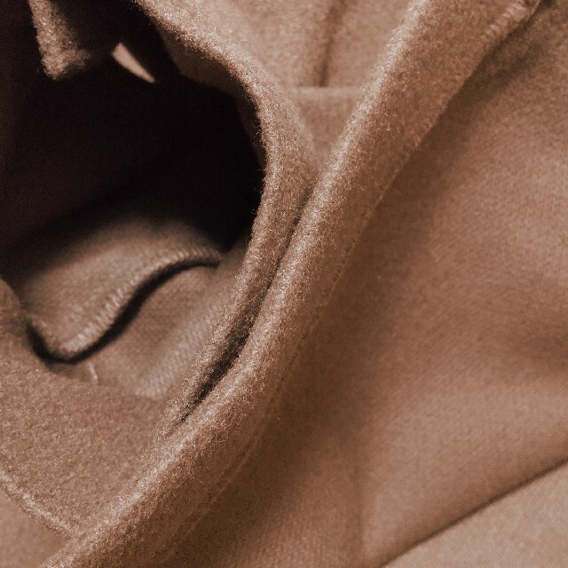 INGNI(イング)のINGNI【未使用】ブラウン フェイクウールシャツ レディースのジャケット/アウター(その他)の商品写真
