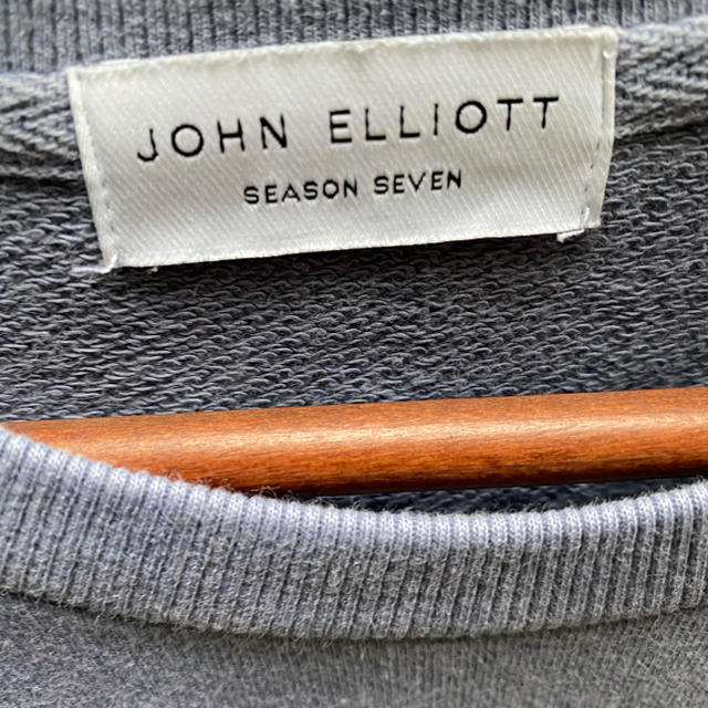 Ron Herman(ロンハーマン)のJOHN ELLIOTT (ジョンエリオット) パネル切替スウェット サイズ:2 メンズのトップス(Tシャツ/カットソー(七分/長袖))の商品写真