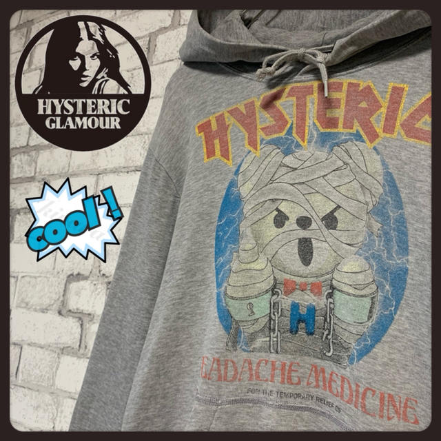 HYSTERIC GLAMOUR - 【ファックベア】HYSTERIC GLAMER /パーカー ...