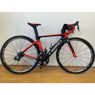 スペシャライズド(Specialized)のS-WORKS VENGE VIAS 2016 di2 サイズ49 DHバー付き(自転車本体)